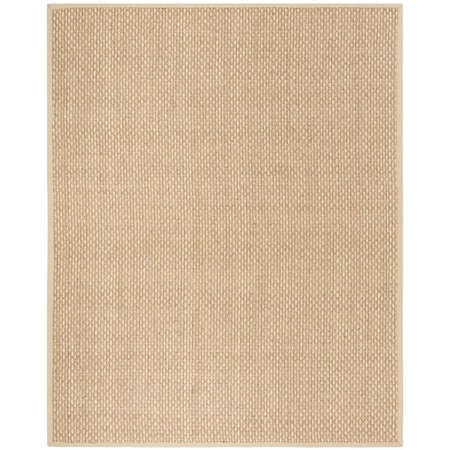 Safavieh Natural Fiber 8 x 10 ft. Rectangle Area Rug - Natural & Beige NF118A-8